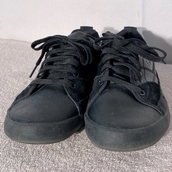 Sketchers Black Romelo Lace Up Sneakers 9 - Picture 3 of 10
